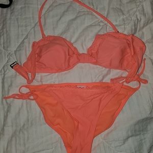 Candie's Coral Orange Bikini